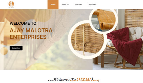 A Website for Bamboo Materials